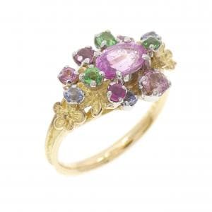 イワクラコウジ サファイヤ リング 0.65CT