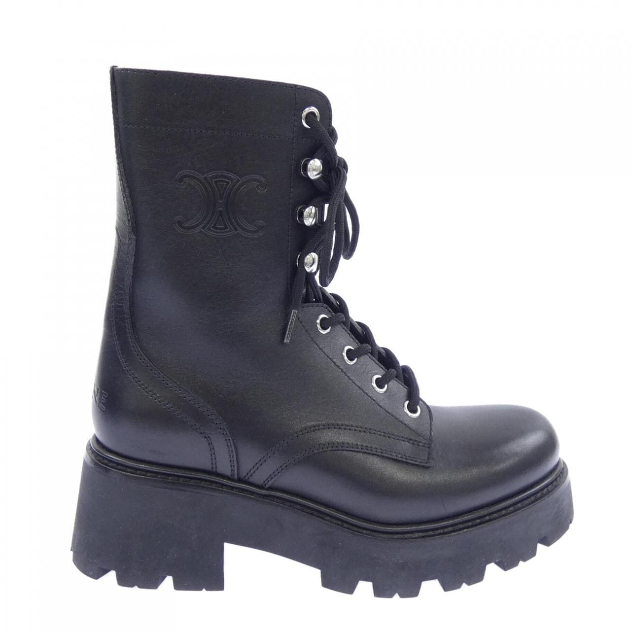 セリーヌ CELINE トリオンフレンジャー　ミッドレースアップ 357583579C ブーツ