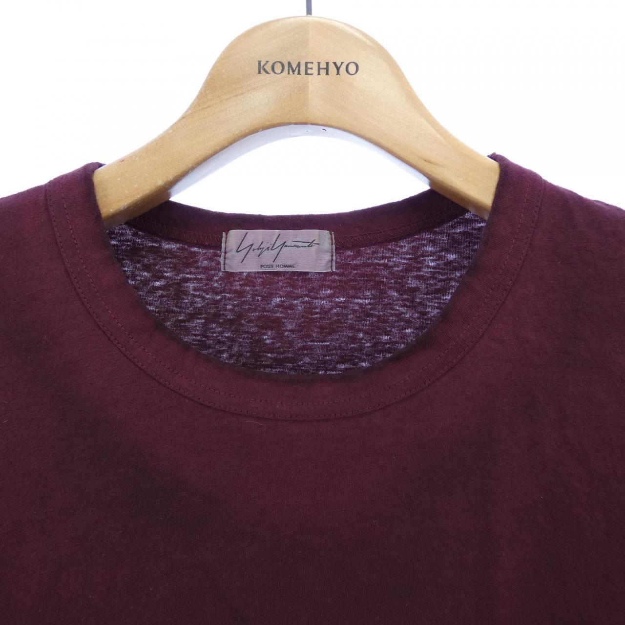 ヨウジヤマモトプールオム YOHJI YAMAMOTO POUR HOMME HD-T03-071 S／Sシャツ