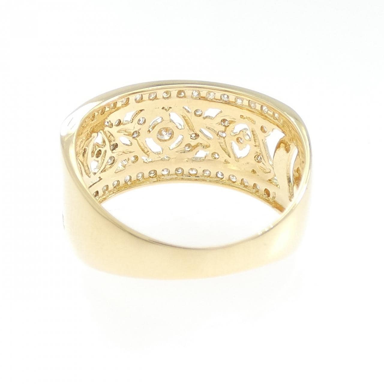 K18YG ダイヤモンド リング 0.50CT
