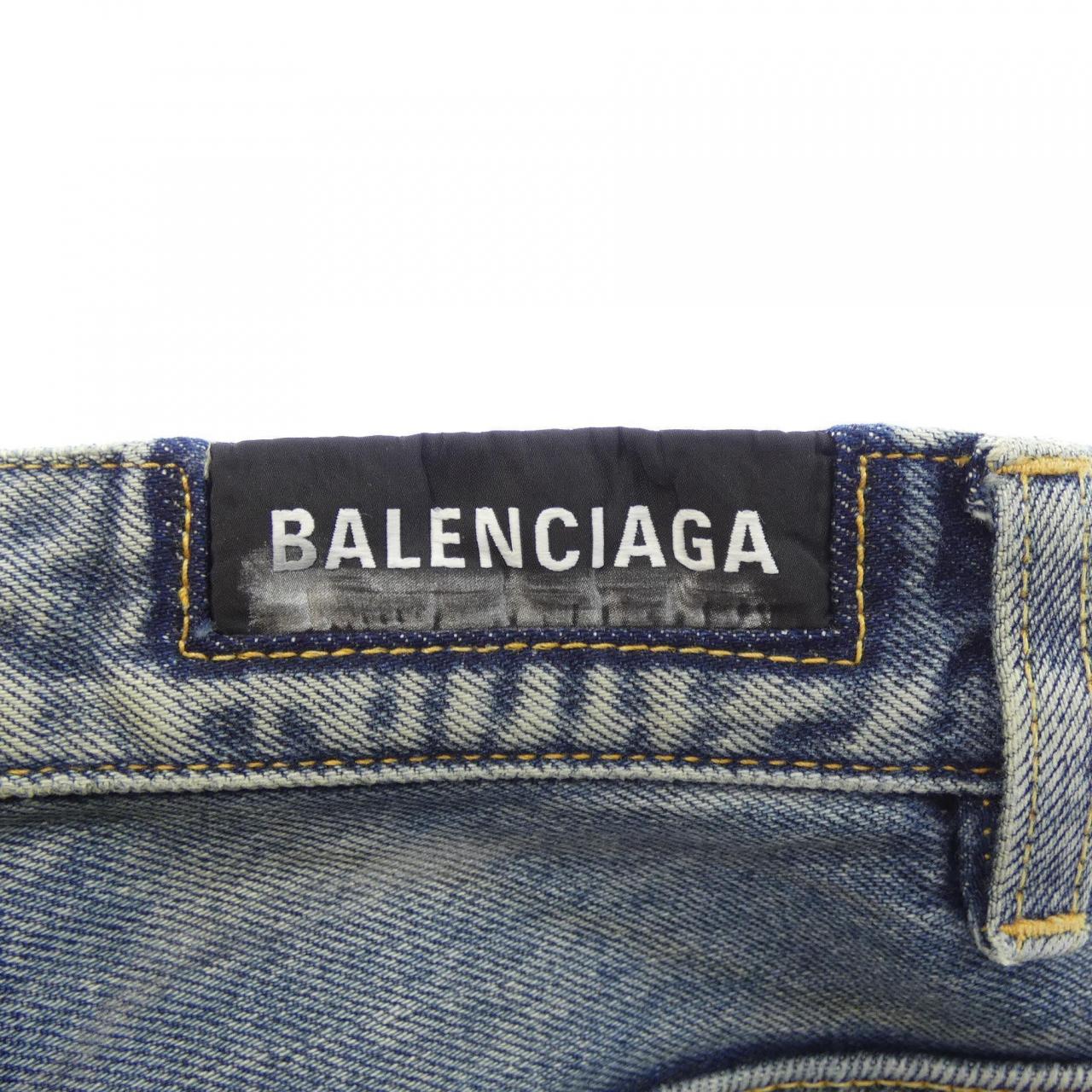 バレンシアガ BALENCIAGA バギーグラフィティデニムショーツ 745261 TNW01 UNISEX ショートパンツ