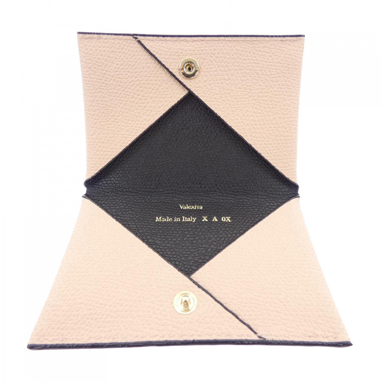 ヴァレクストラ VALEXTRA ボタン付カードホルダー SGNL0061028LOCPS99 CARD CASE