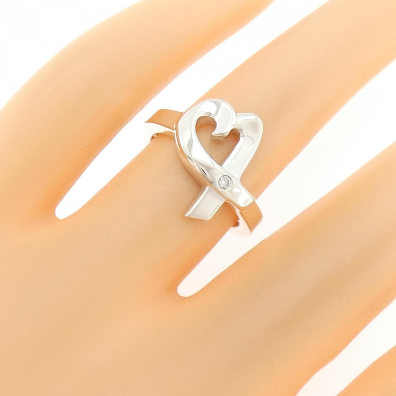 ティファニー ラビングハート リング