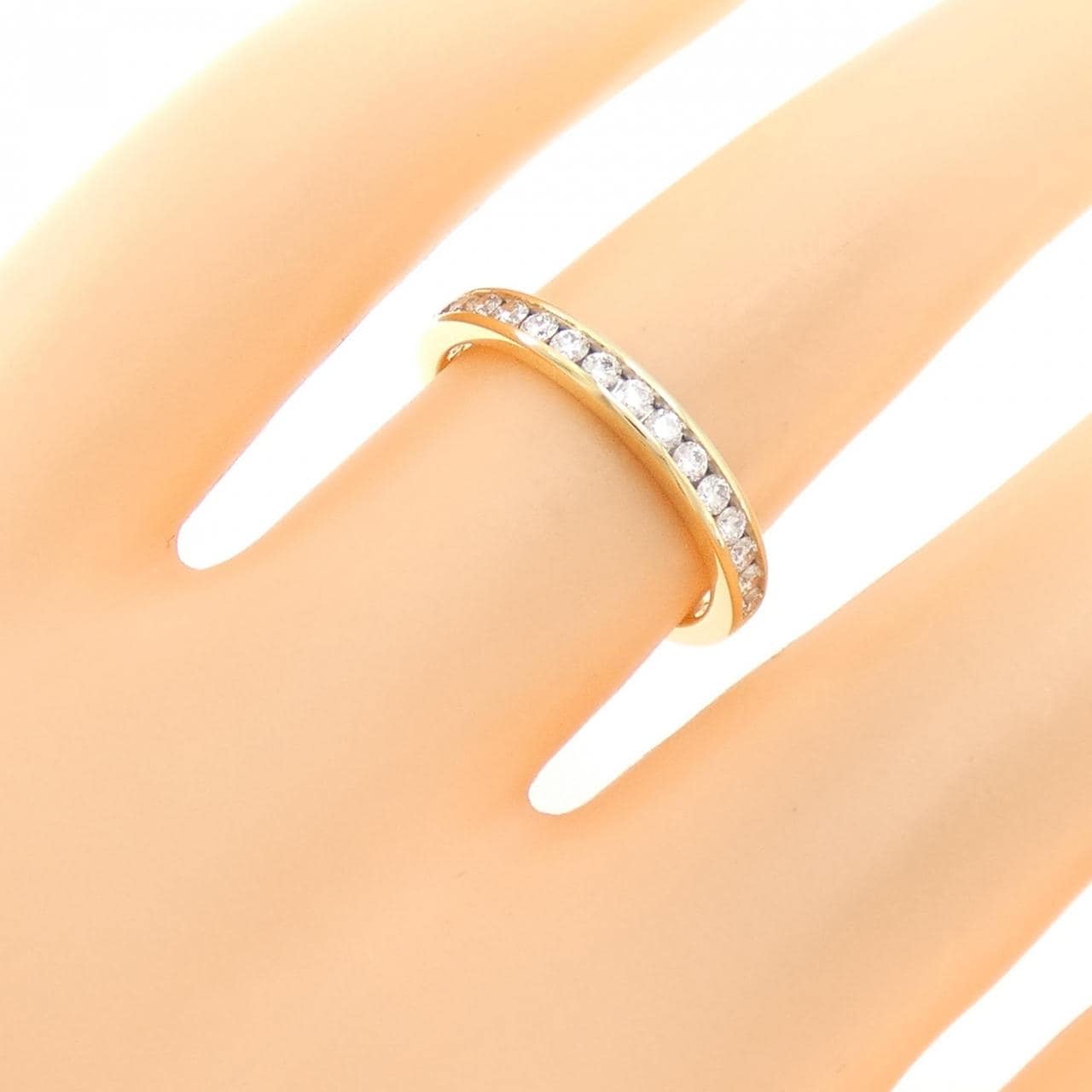 TIFFANY Half Circle Channel Setting Ring