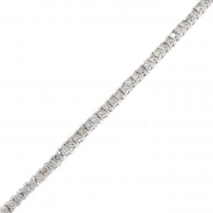 K18WG ダイヤモンド ブレスレット 1.15CT