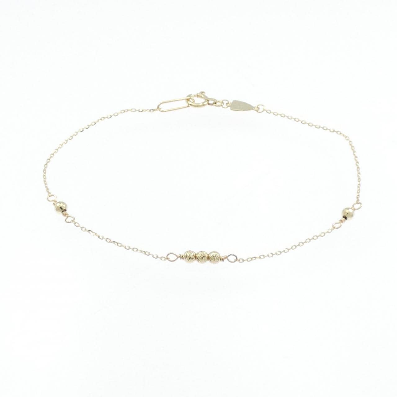 アガット K10YG ブレスレット