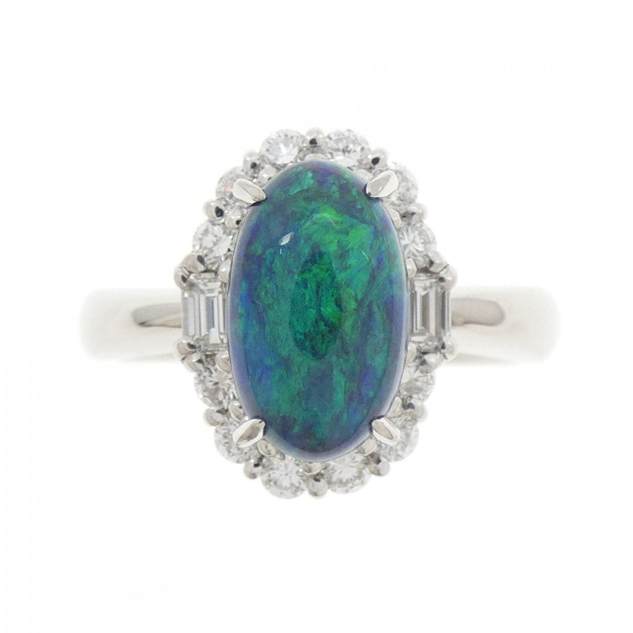 PT900 ブラックオパール リング 2.36CT