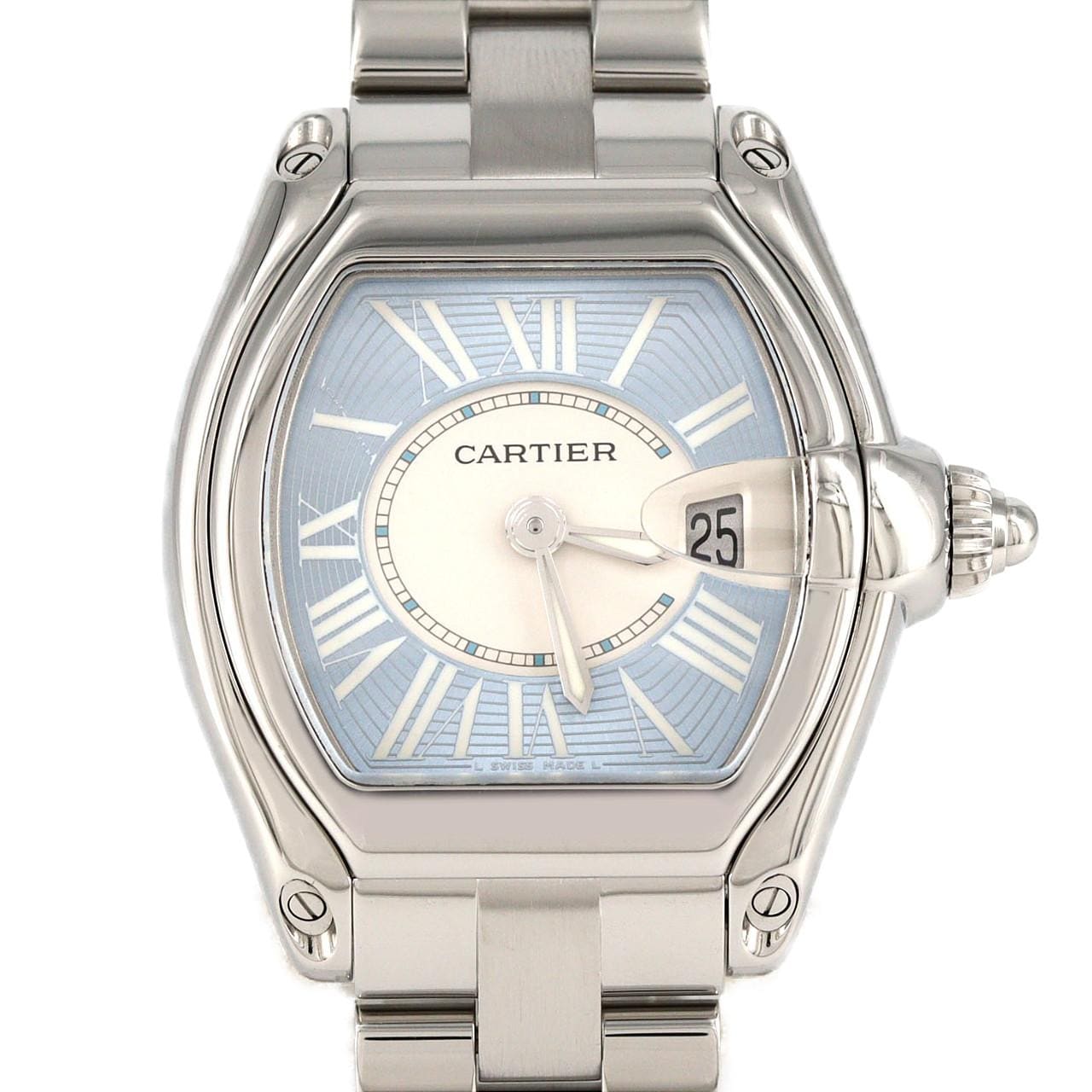 カルティエ ロードスターSM W62053V3 SS クォーツ