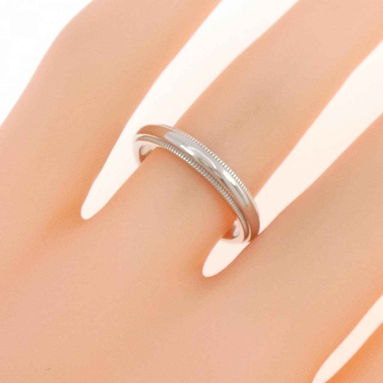 ティファニー ミルグレイン リング