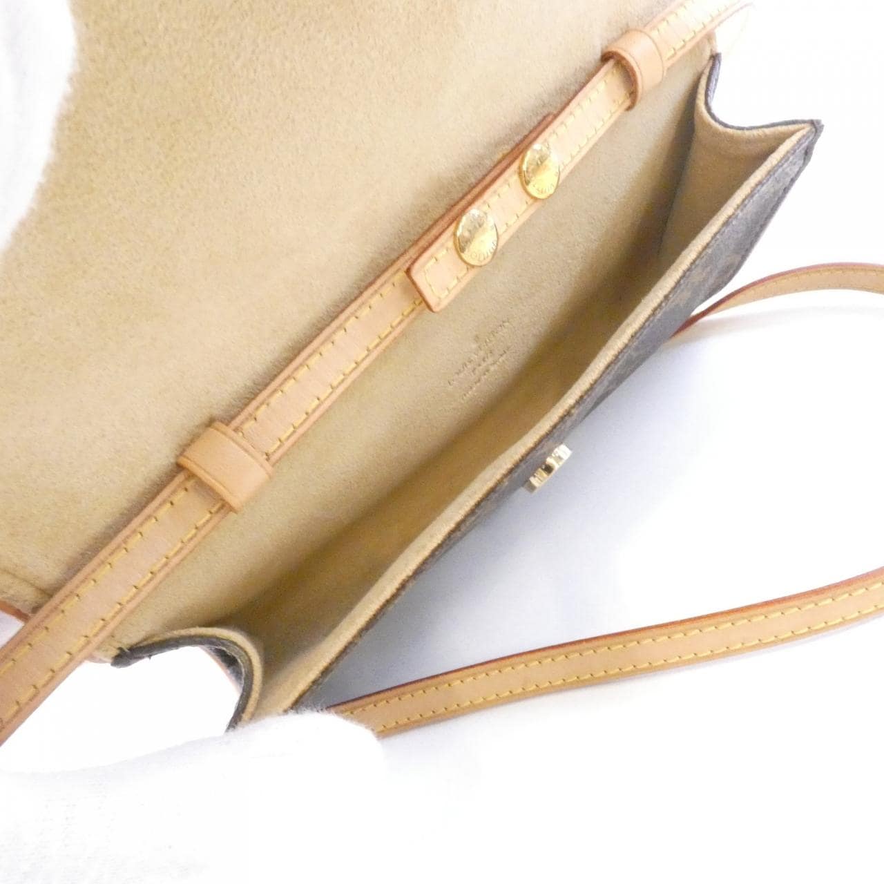 ルイヴィトン モノグラム ポシェット ツイン PM M51854 ショルダーバッグ