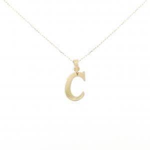 【新品】K18YG イニシャルC ネックレス