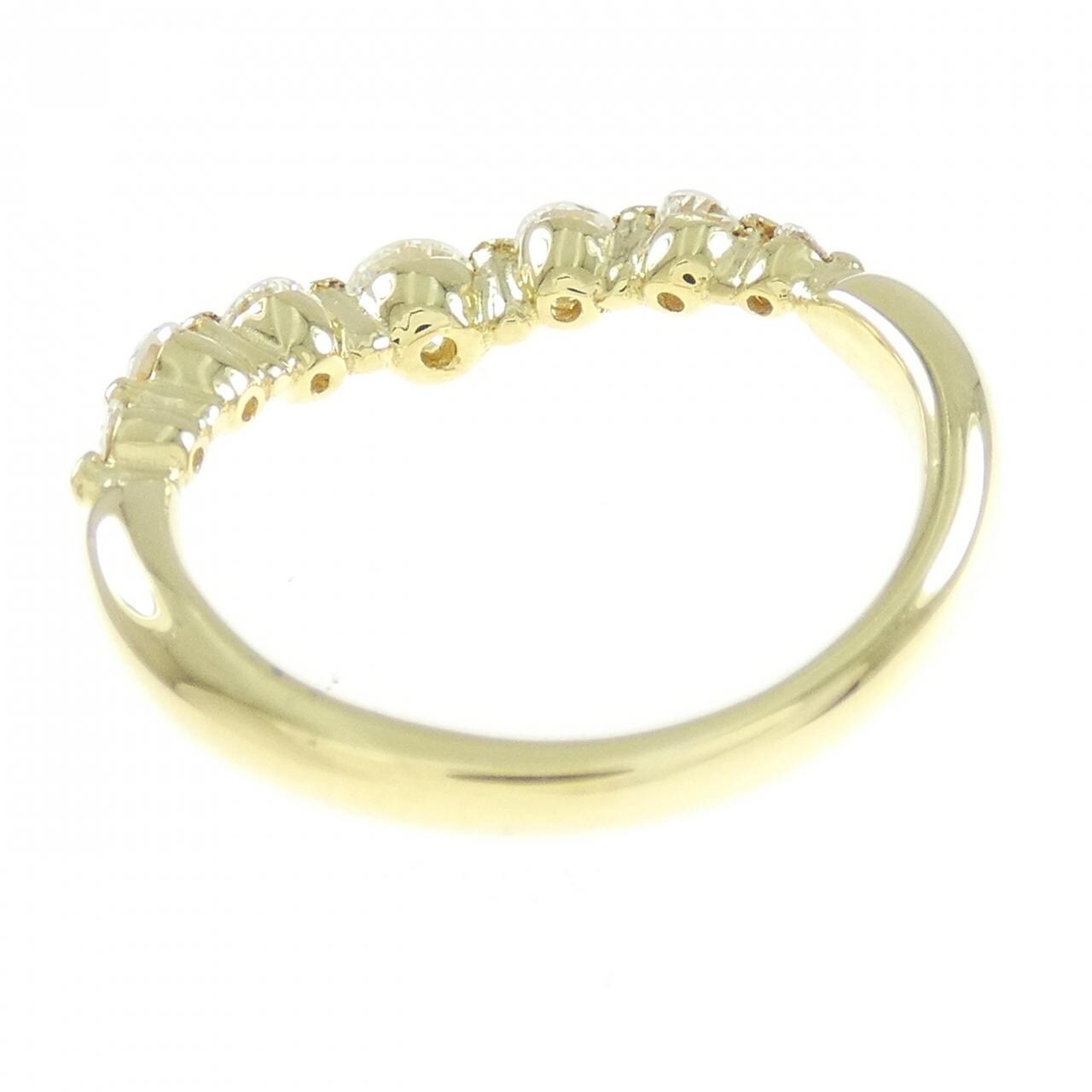 K18YG ダイヤモンド リング 0.55CT