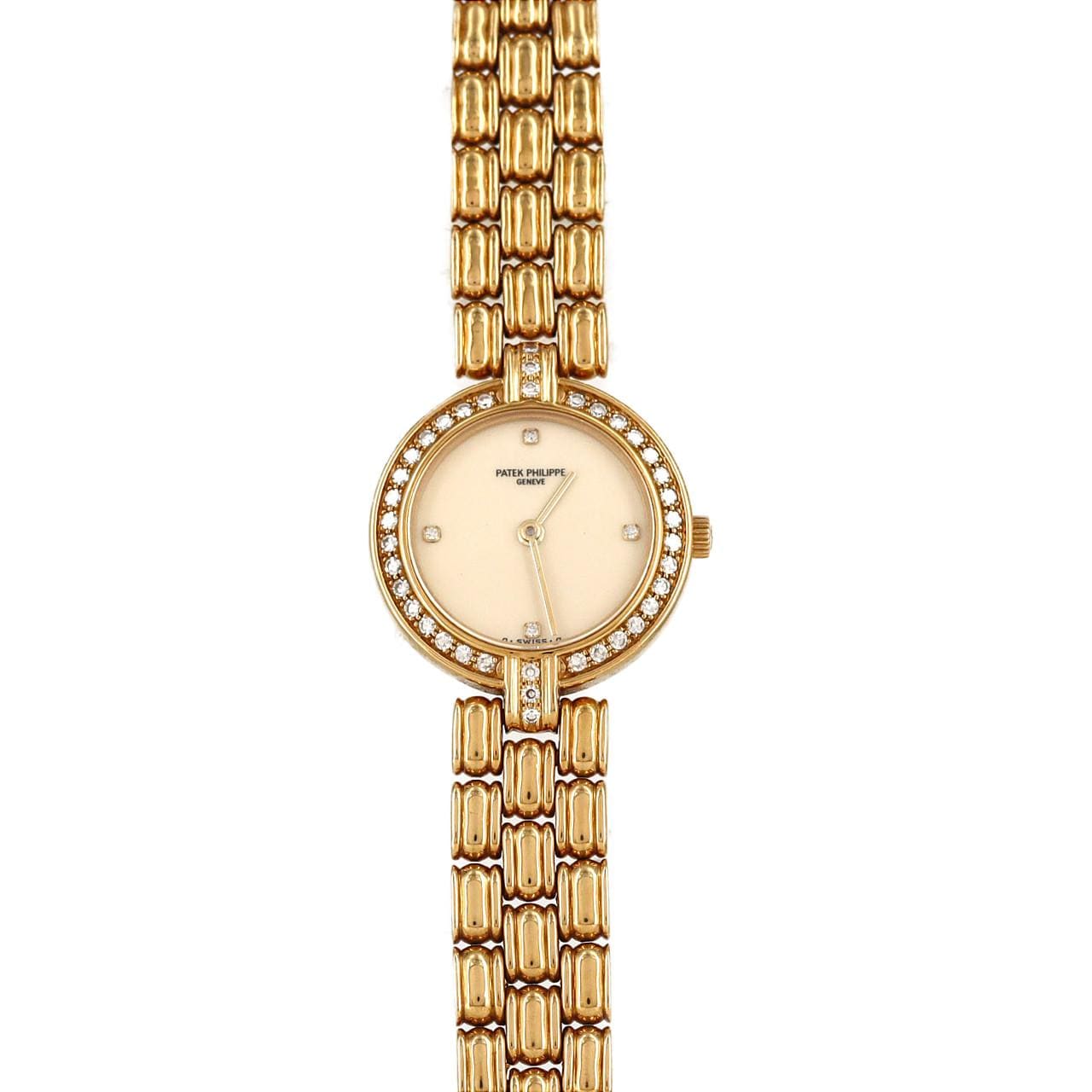 パテック･フィリップ ラウンドケース YG/D･4P･ラグD 4728/1 YG クォーツ