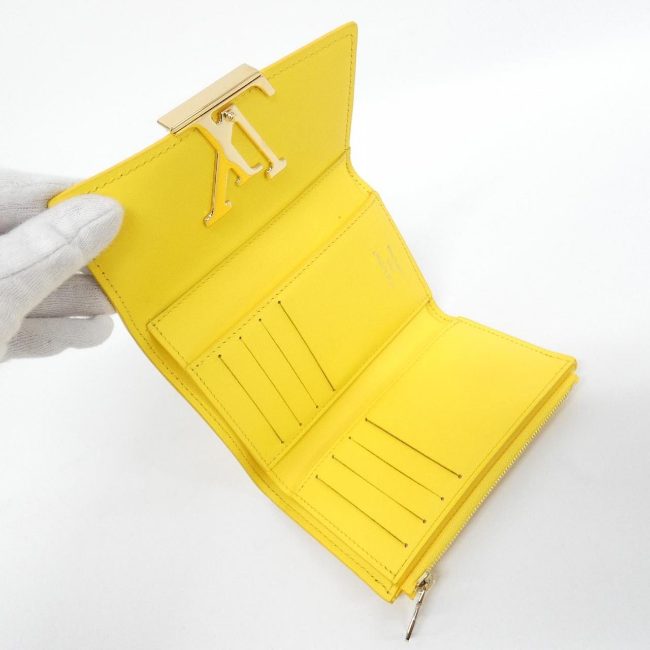 ルイヴィトン ポルトフォイユ カプシーヌ コンパクト N87623 財布