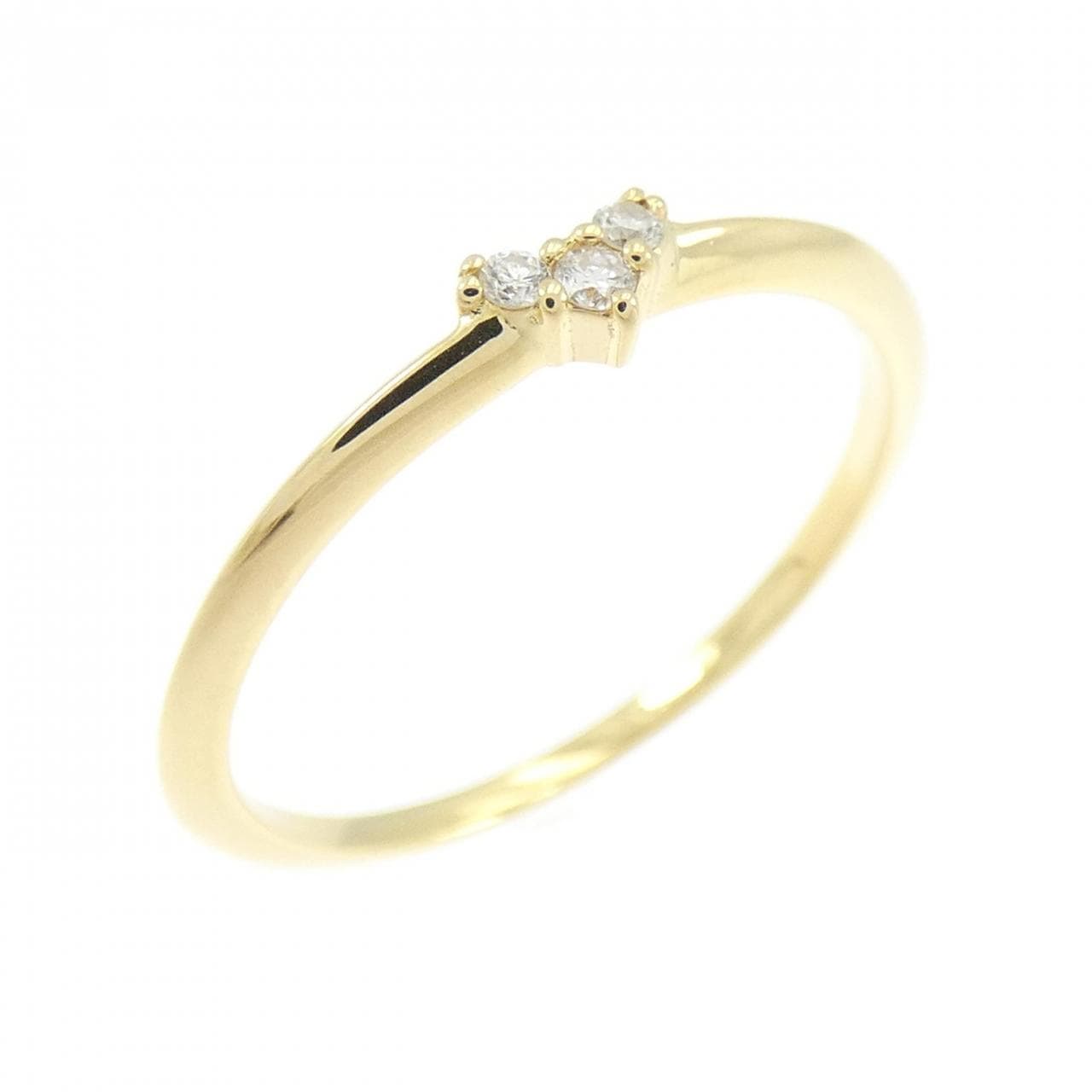 アガット ダイヤモンド リング 0.03CT