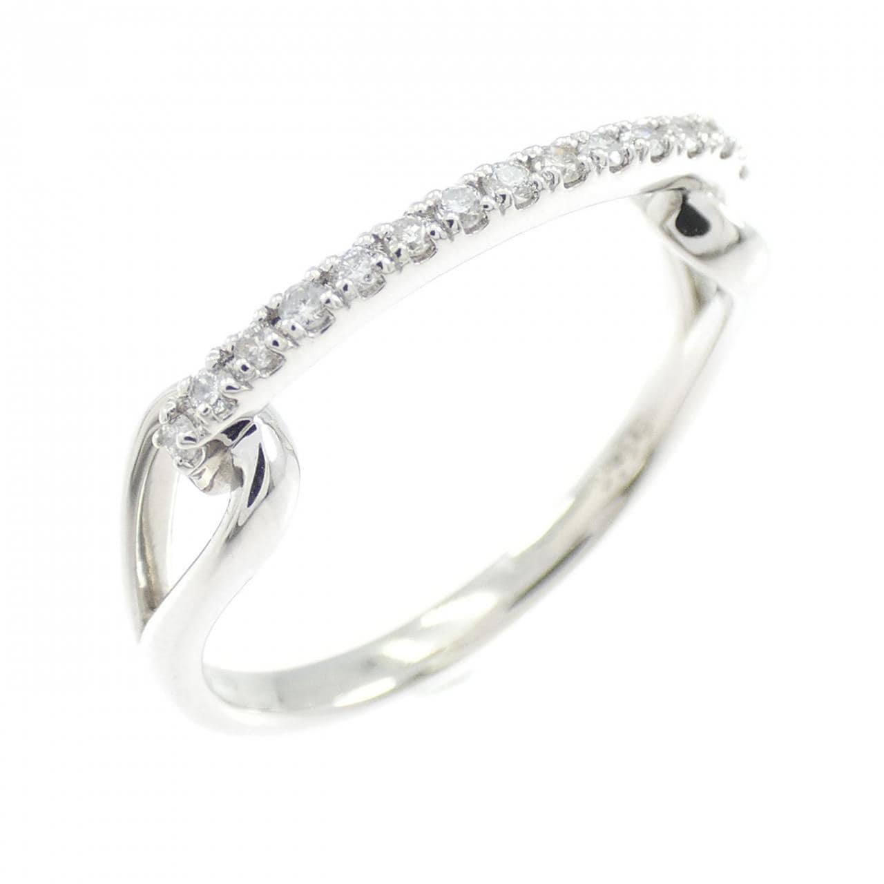 PT950 ダイヤモンド リング 0.09CT