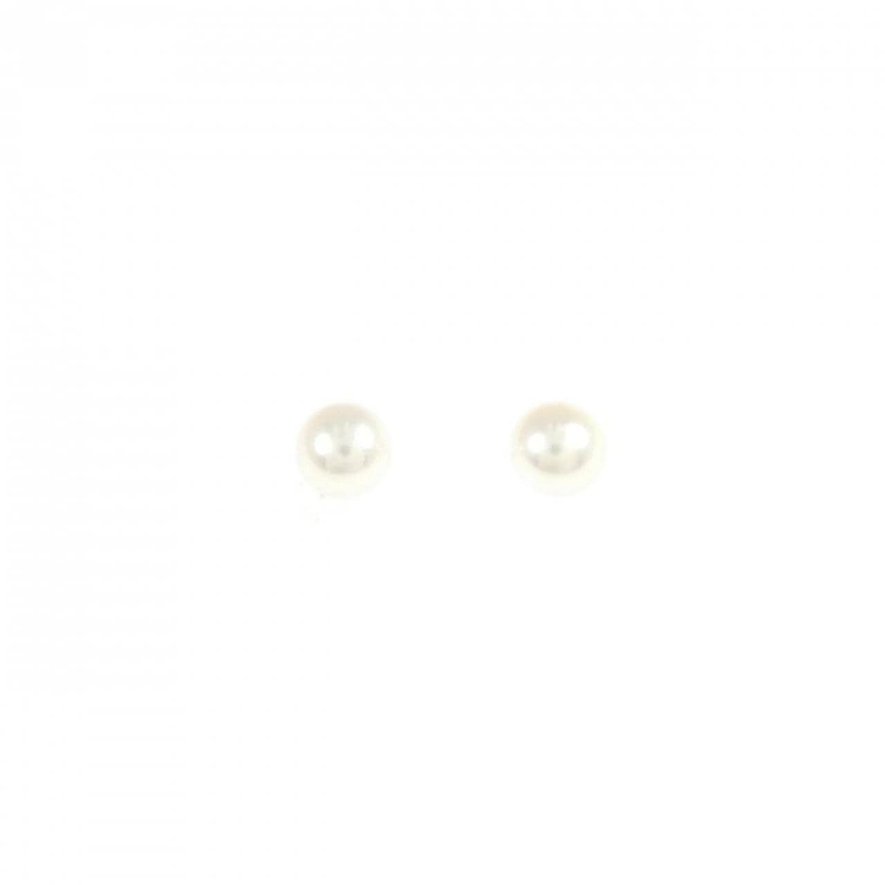 K18YG アコヤパール ピアス 3.2mm