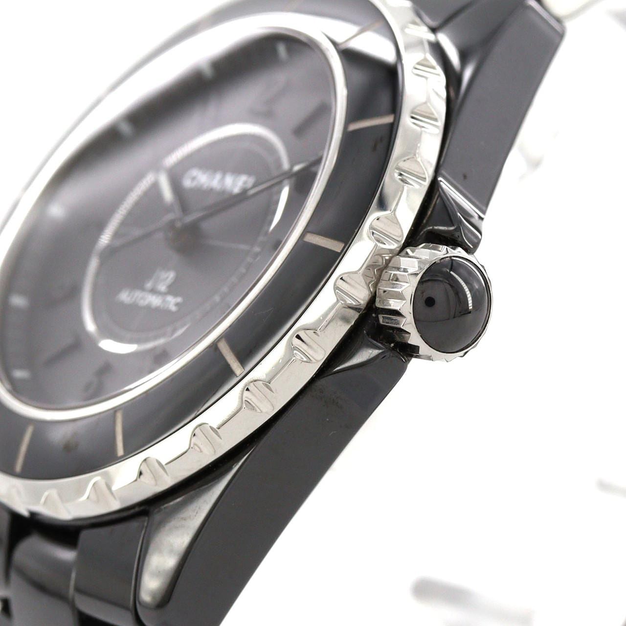 シャネル J12インテンスブラック38mmセラミック H3829 セラミック 自動巻