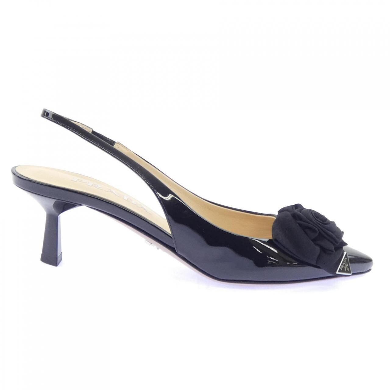 プラダ PRADA トライアングルロゴ スリングバック 1I174N パンプス