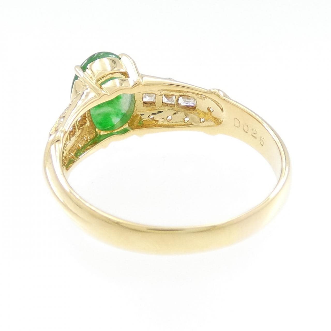 K18YG翡翠1.15CT