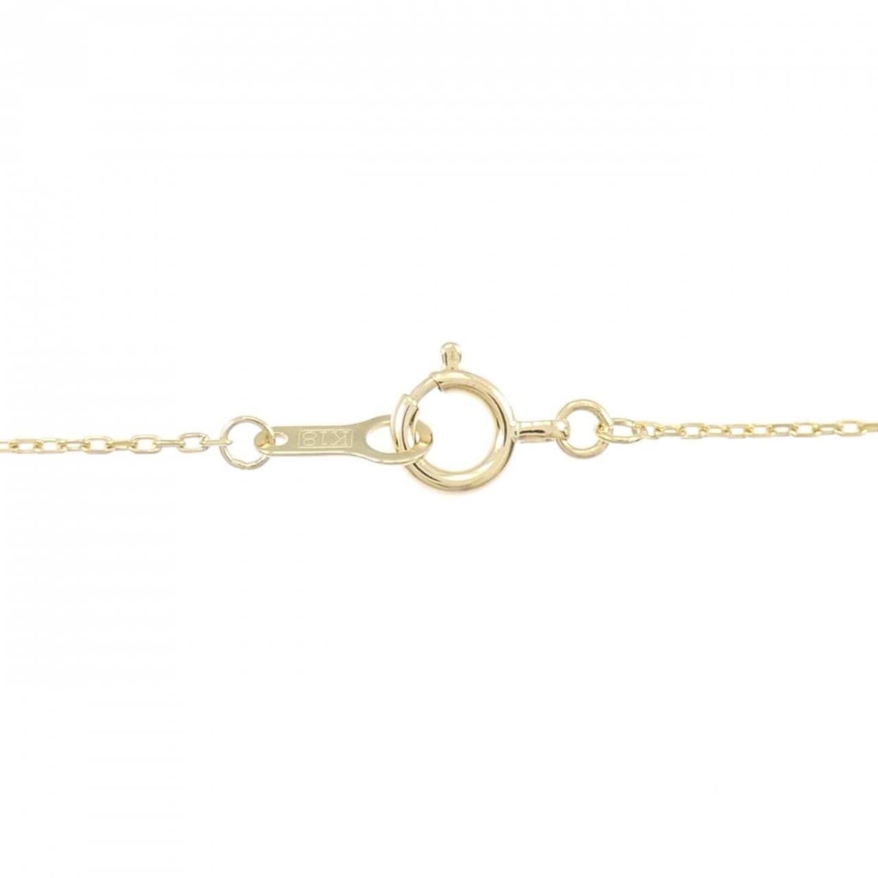 アガット ダイヤモンド ネックレス 0.02CT