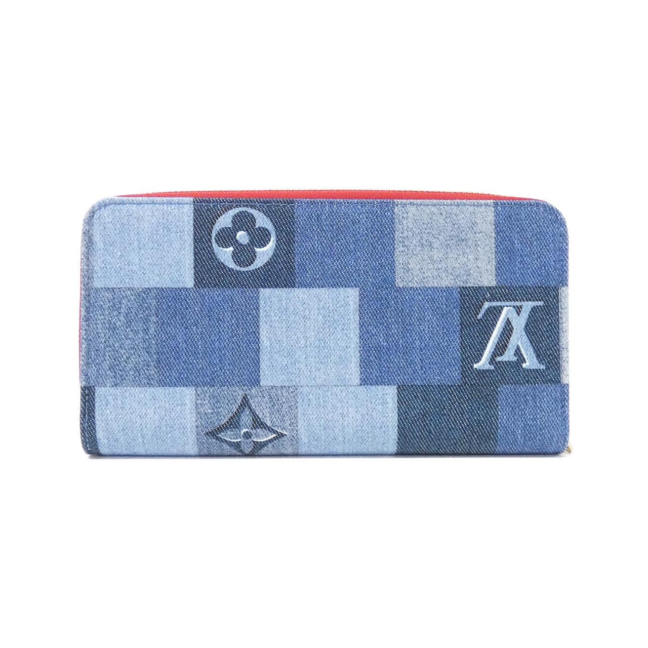 ルイヴィトン デニム モノグラム ジッピー ウォレット M44938 財布