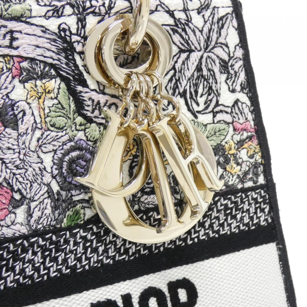 クリスチャンディオール DIOR AROUND THE WORLD レディ D-ライト ミディアム M0565OEDO バッグ