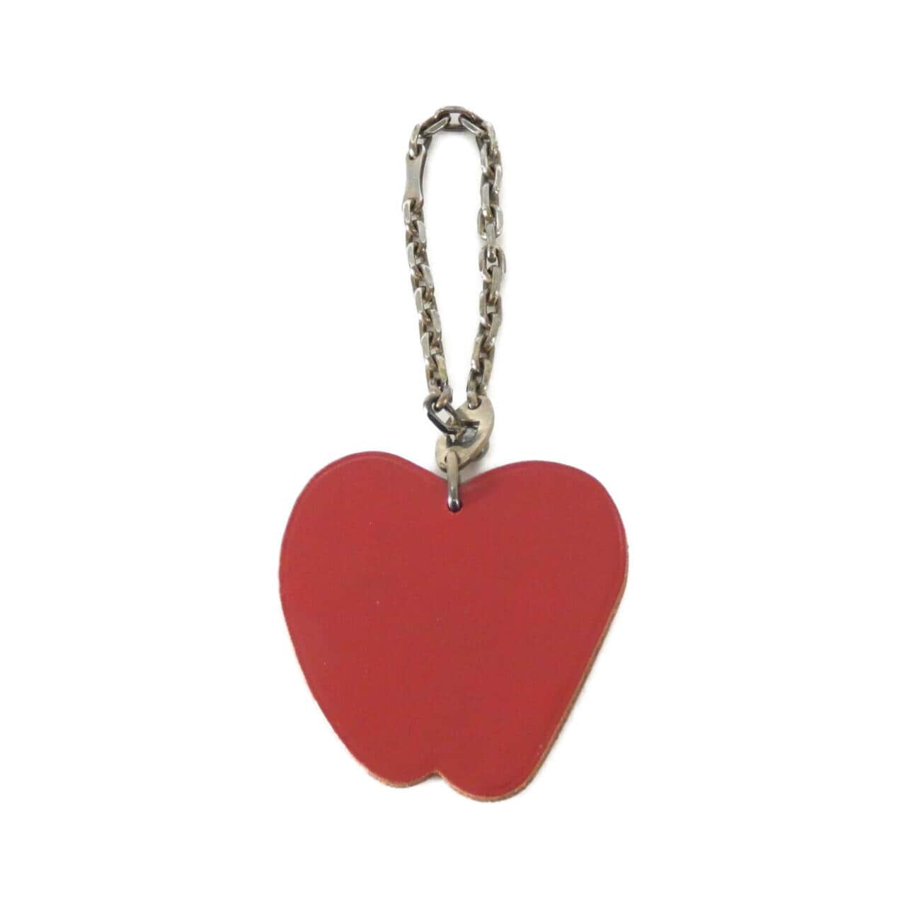 エルメス POMME フルーツ ポルト クレ 027890CA キーホルダー