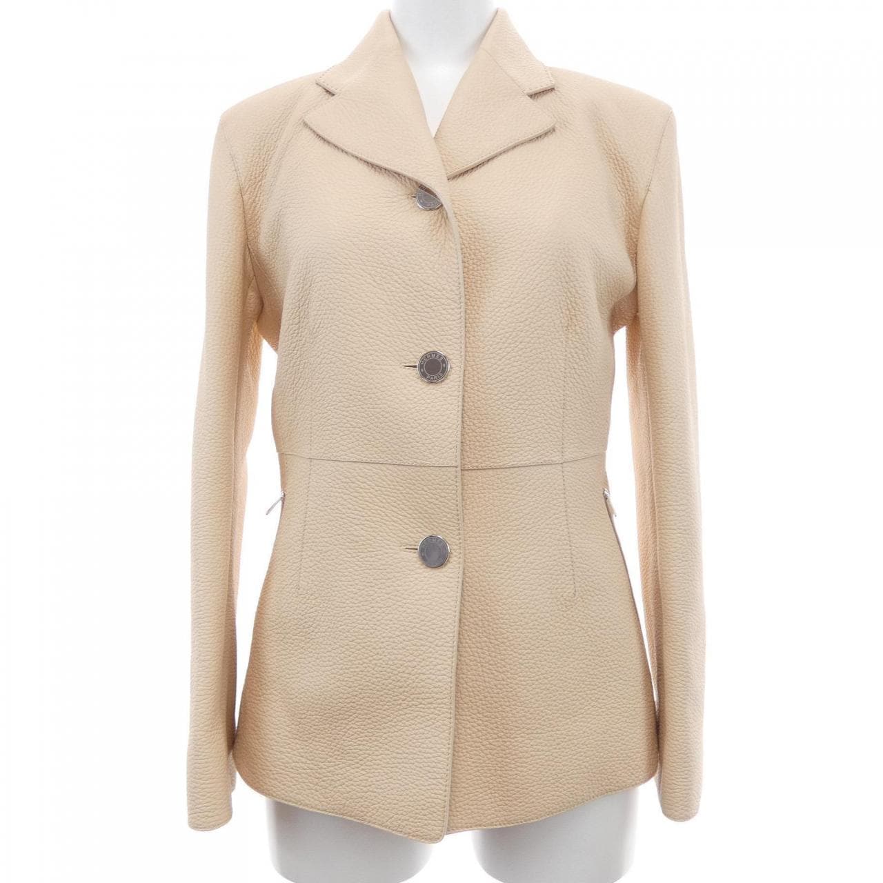 エルメス HERMES VESTE EQUESTRE 2E1210D0 レザージャケット