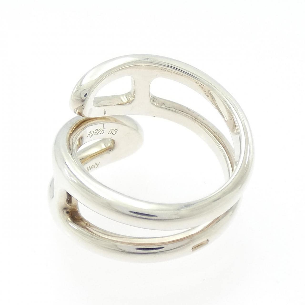 エルメス シェーヌダンクル パンク リング