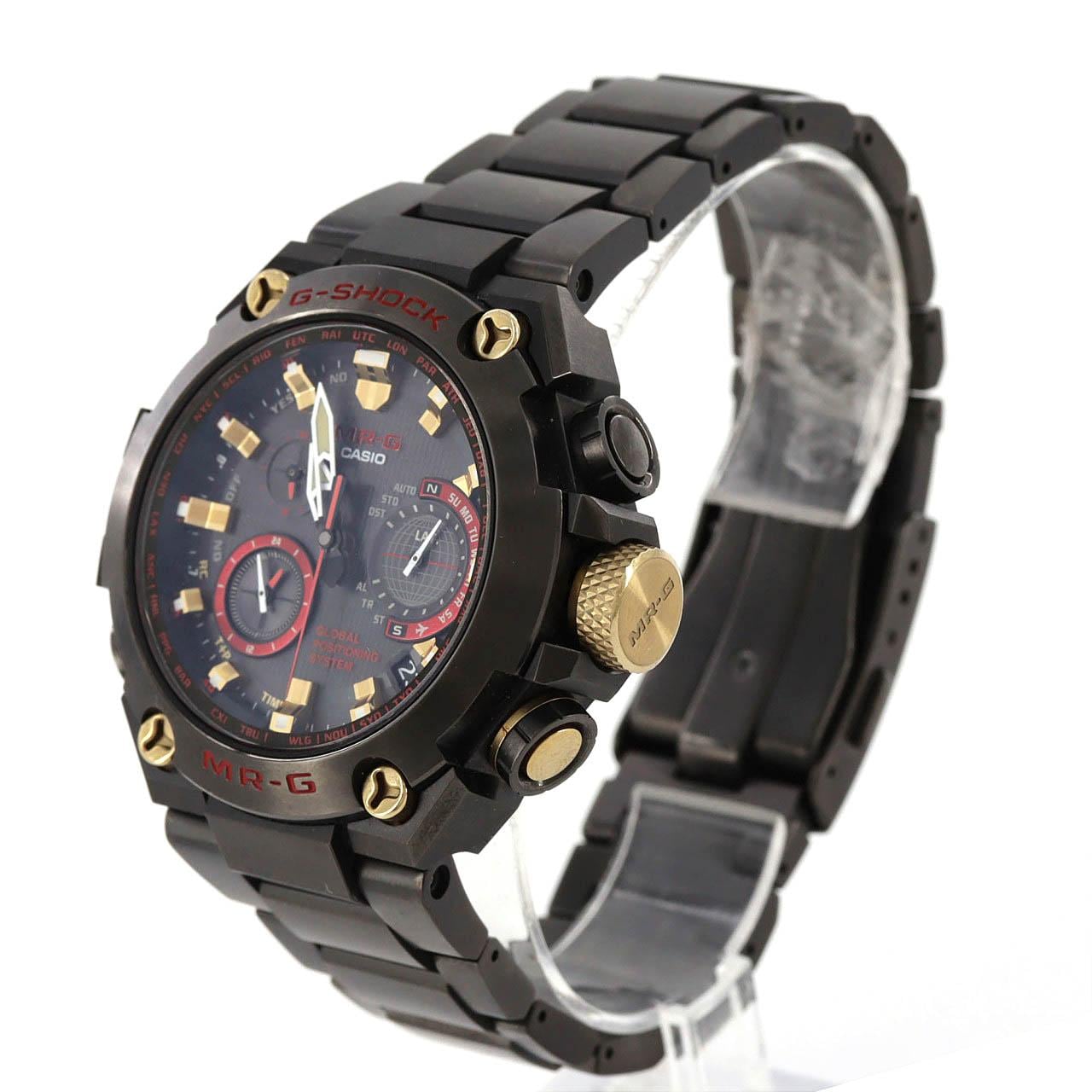 【ノーメンテナンス還元価格】カシオ G-SHOCK･MR-G GPS 電波時計 MRG-G1000B-1A4JR TI ソーラークォーツ