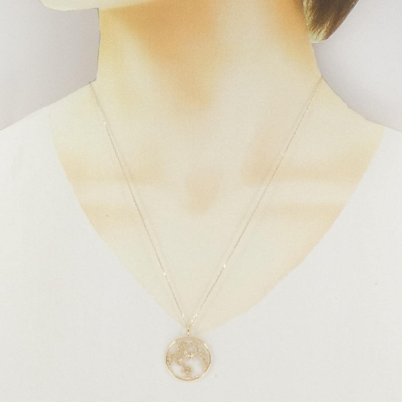 スタージュエリー ダイヤモンド ネックレス 0.01CT