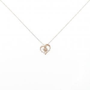 4゜C ハート ダイヤモンド ネックレス