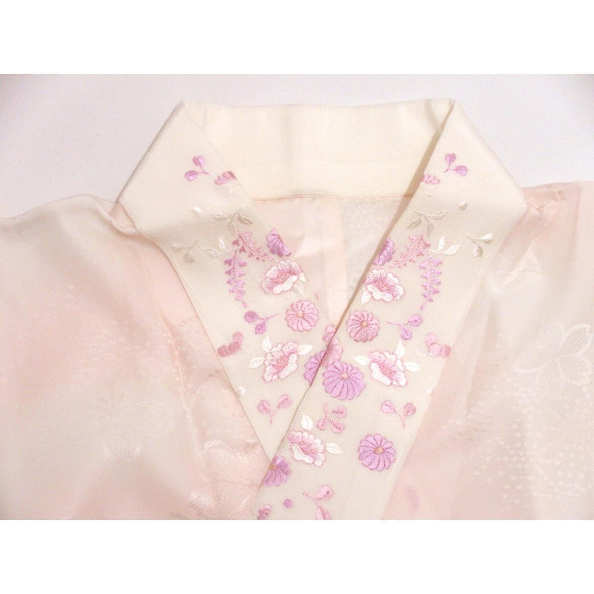 長襦袢　振袖　ボカシ染