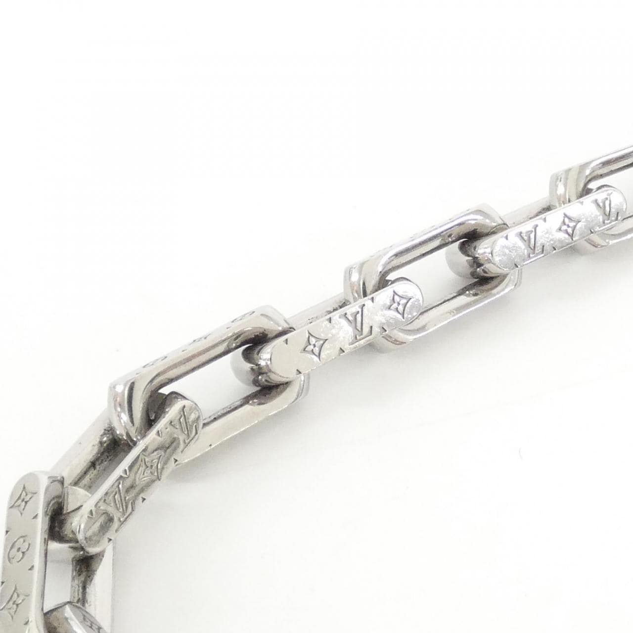 LOUIS VUITTON Collier Chain Monogram M00307 Necklace