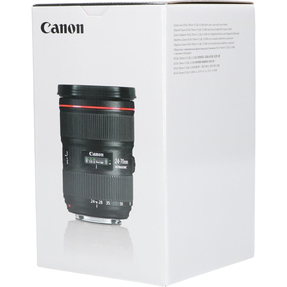 EF24-70 f2.8L USM元箱つき 元箱 ポーチ付 Canon キヤノン EF 24-70mm F2.8L USM 【公式通販】