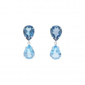 ブルートパーズピアス｜コメ兵｜【公式】日本最大級のリユースデパート  