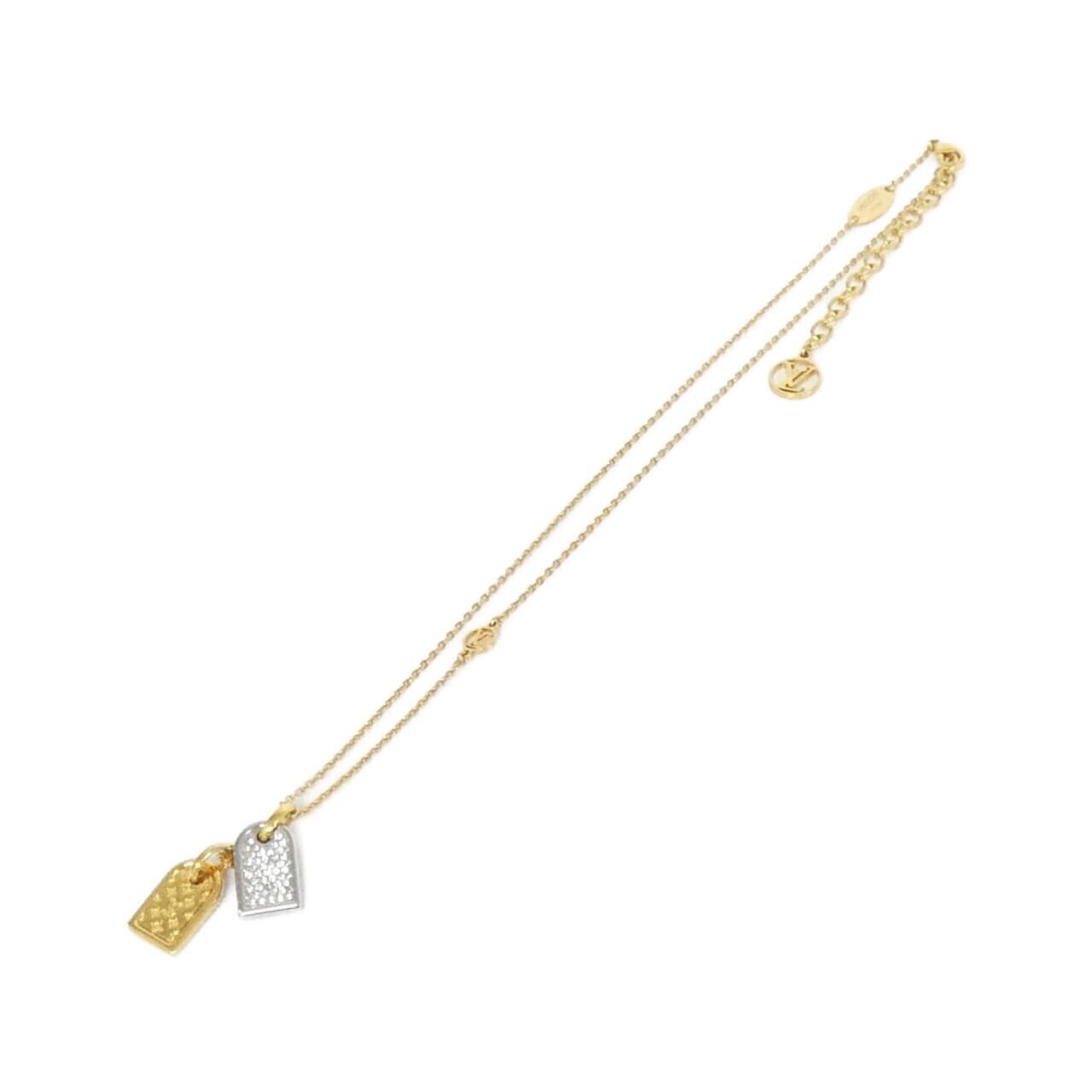 ルイヴィトン コリエ プレシャス ナノグラム M00599 ネックレス