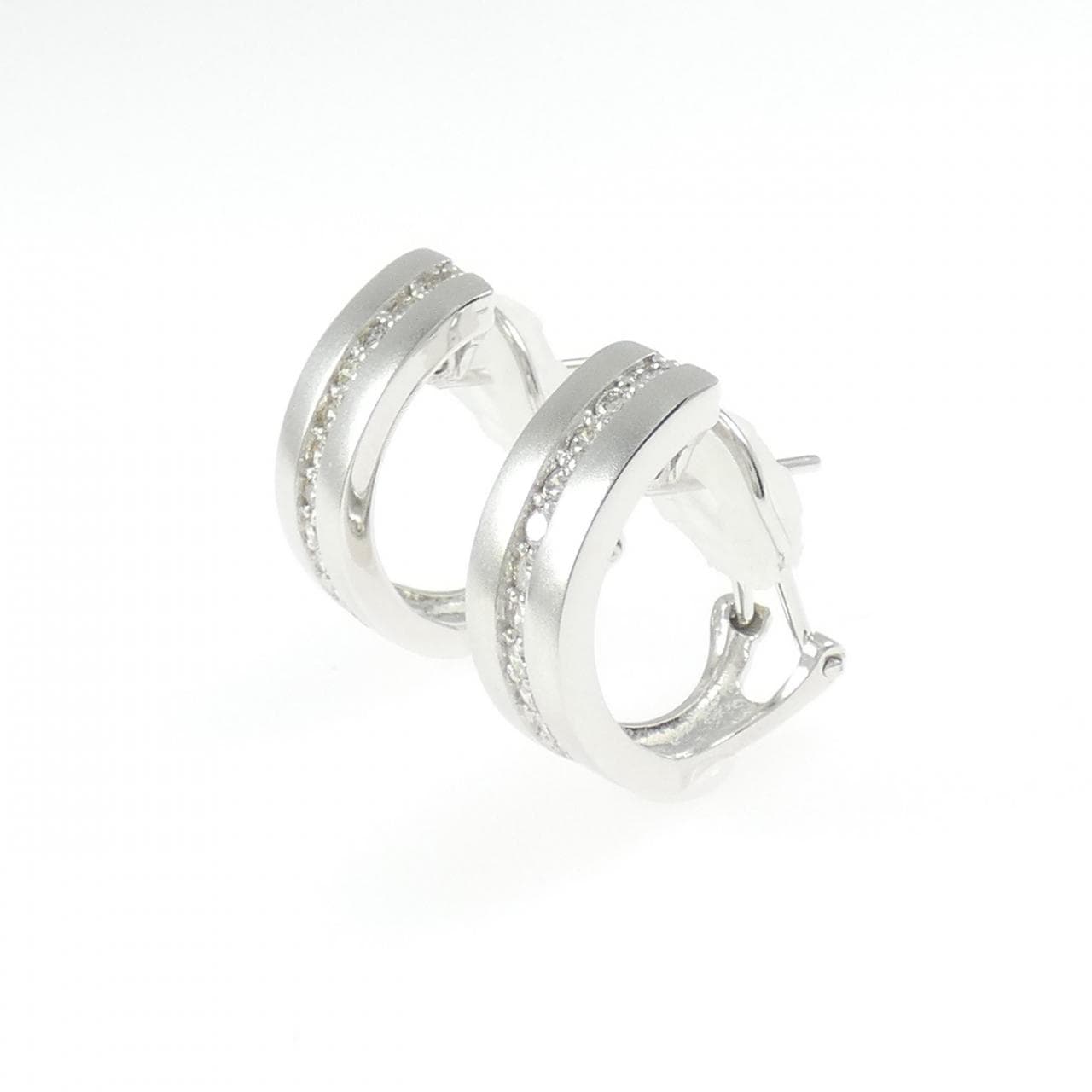 K18WG ダイヤモンド ピアス/イヤリング 0.50CT