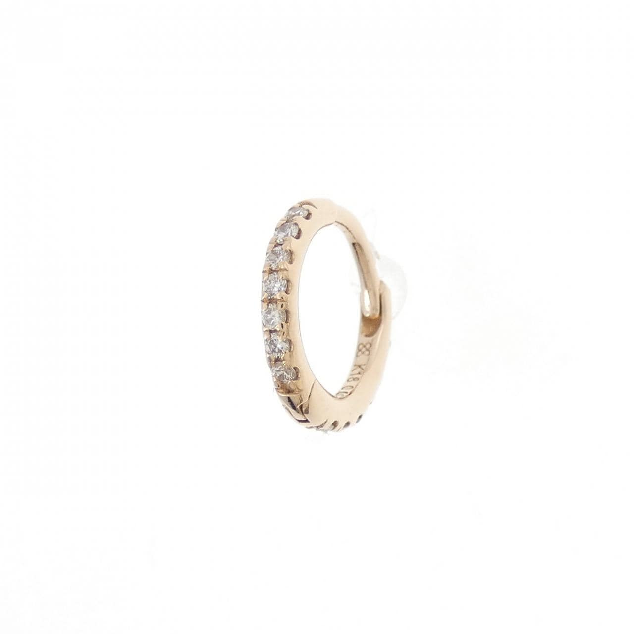 ヒロタカ マンハッタン ピアス 0.06CT 片耳