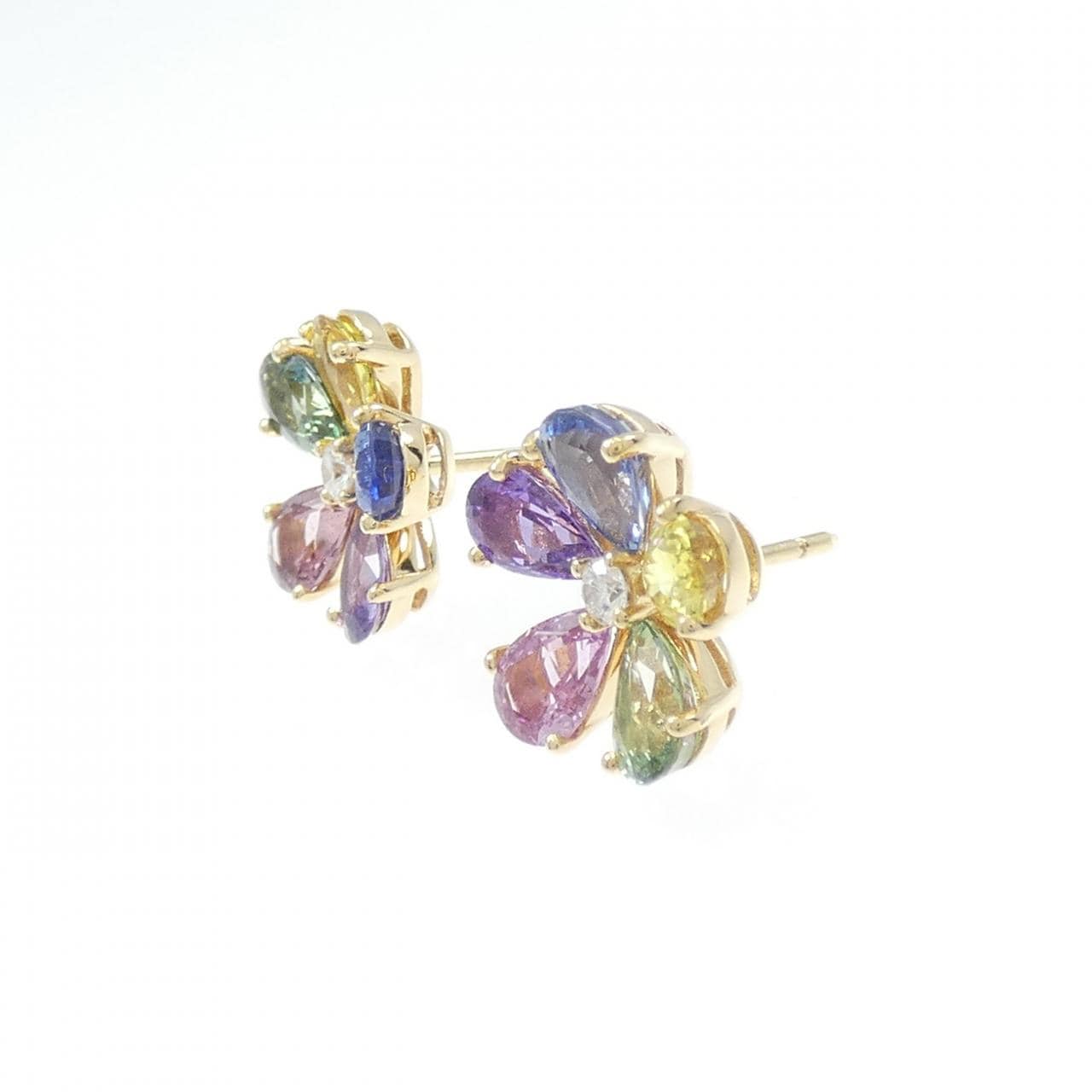 ブルガリ カラーストーン ピアス