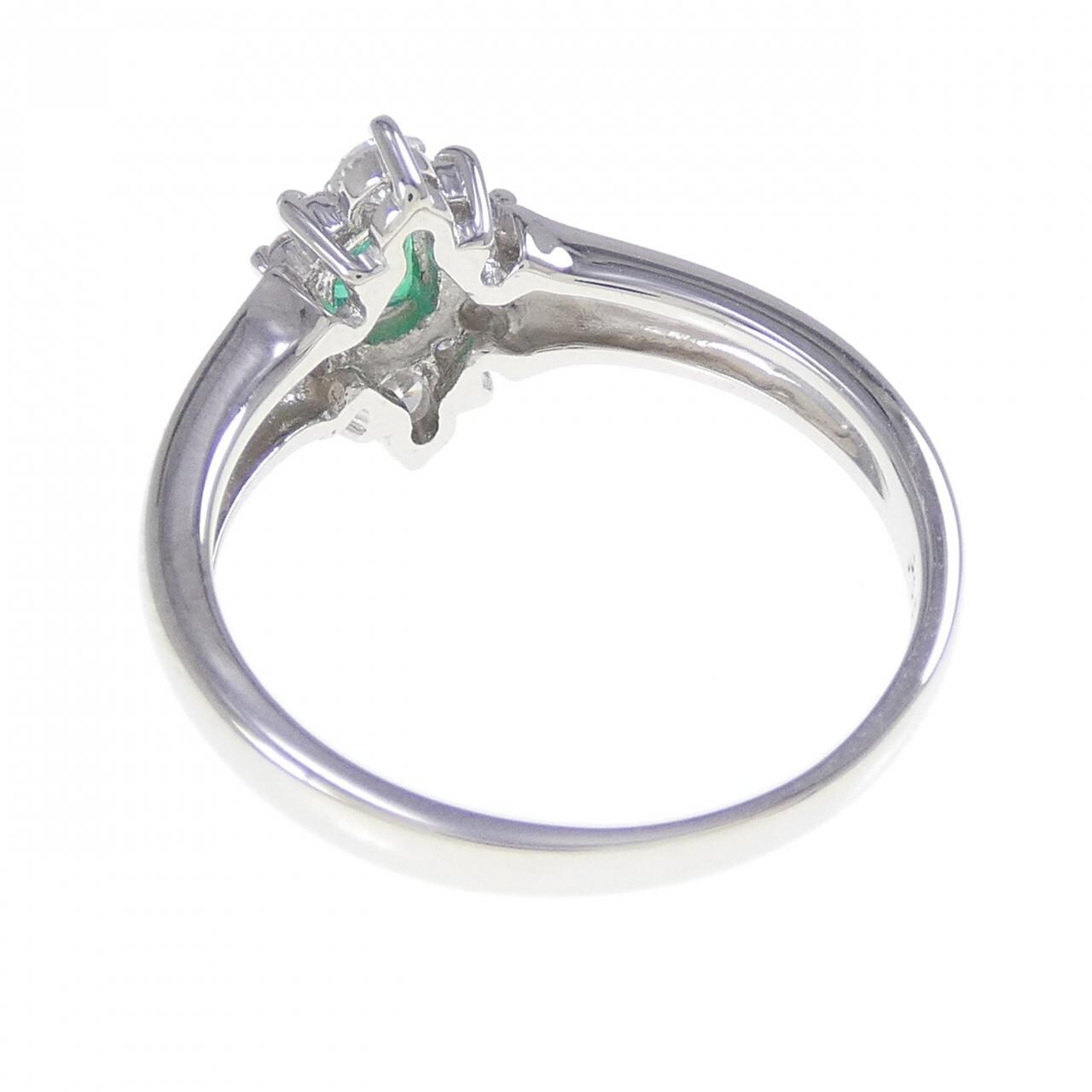 PT900 エメラルド リング 0.21CT