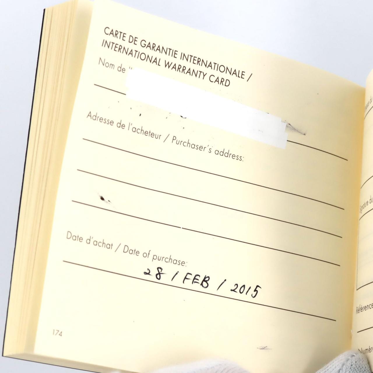 ルイヴィトン タンブールモノグラム･8P Q13MJA SS クォーツ