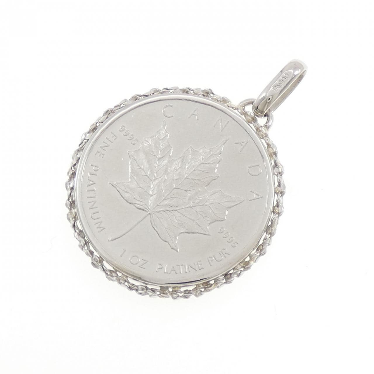 PT900(枠) コイン ペンダント