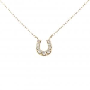 エテ ホースシュー ダイヤモンド ネックレス