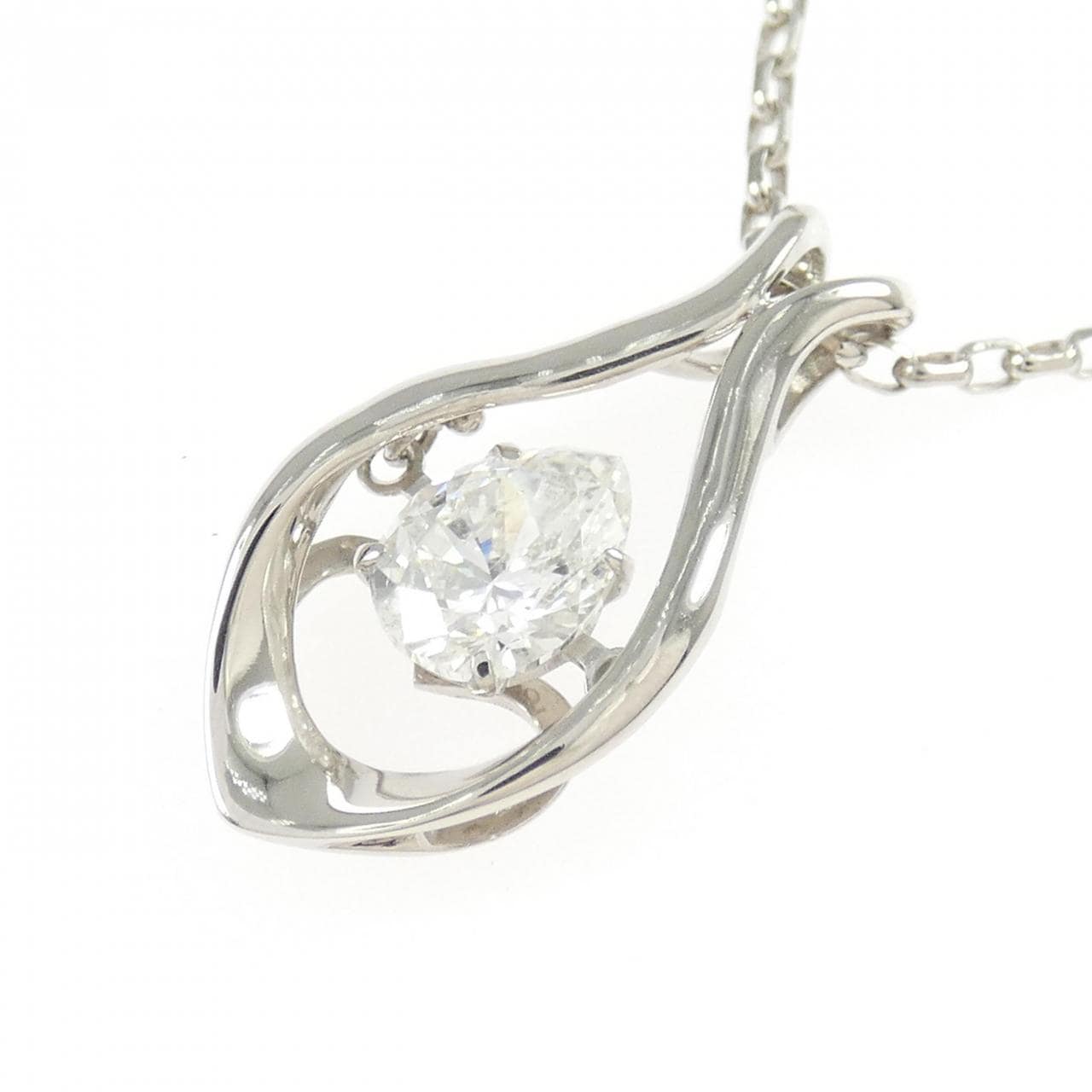 PT900/PT850 ダイヤモンド ネックレス 0.751CT