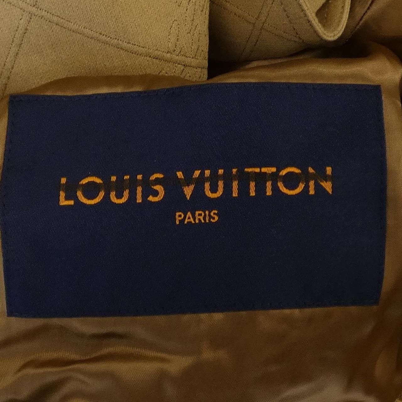 ルイヴィトン LOUIS VUITTON コットンシルクブレンドトレンチ HSK02EQCW トレンチコート