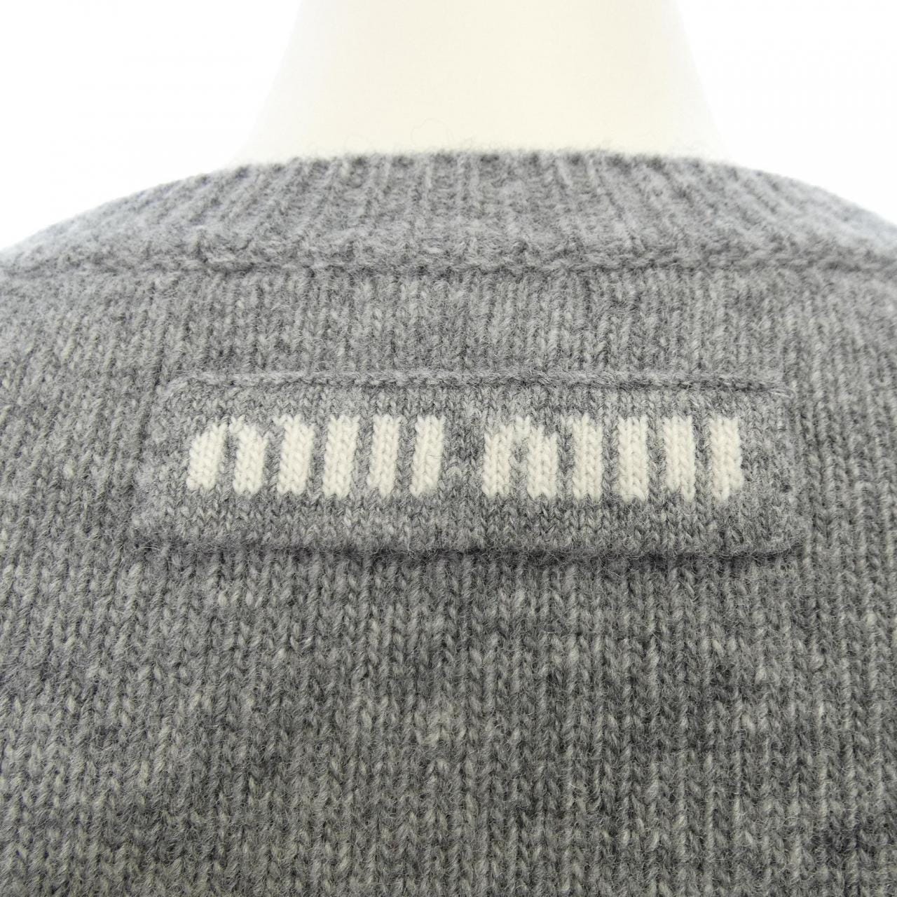 ミュウミュウ MIU MIU MIU MIU ロゴ DNA972 13WS ニット