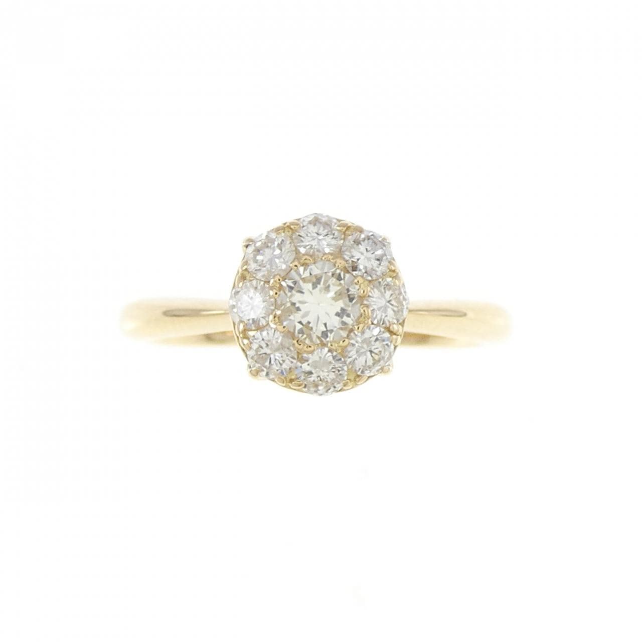 K18YG ダイヤモンド リング 0.51CT