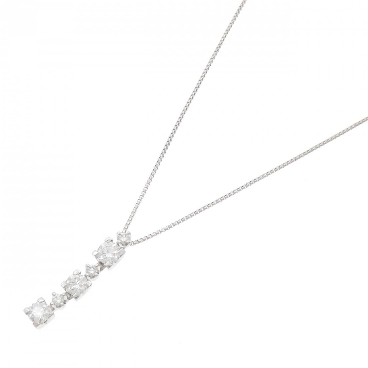 タサキ ダイヤモンド ネックレス 0.74CT